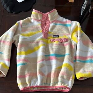 PATAGONIA fleece Pullover size small (7-8)